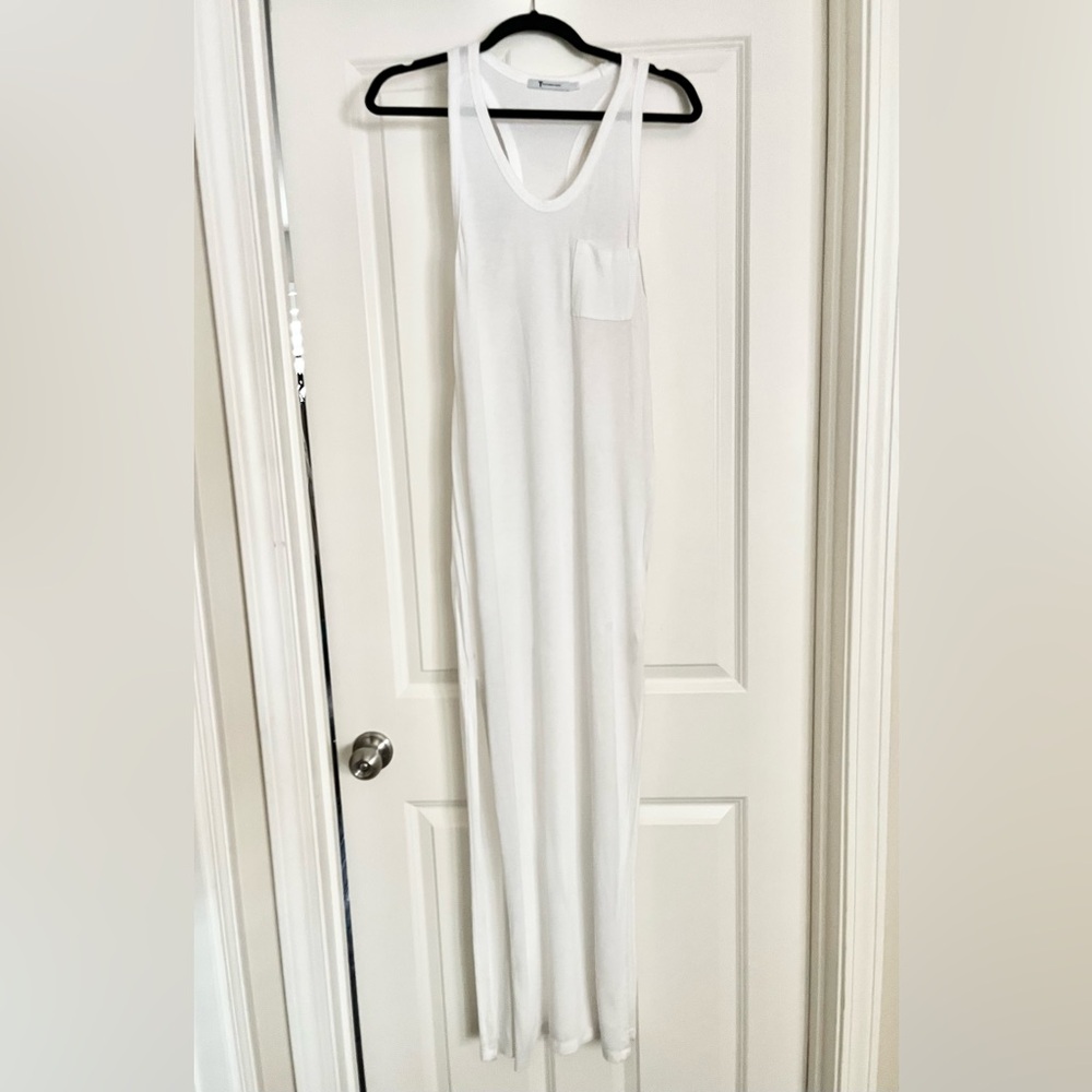 alexanderwang.t Sleeveless Maxi White Dress - Sz X Small